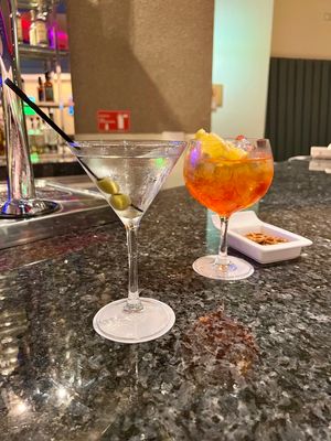 Taça Dry Martini e Taça Aperol Spritz