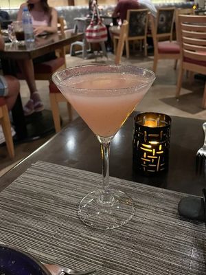 Taça com Martini de Lichia 