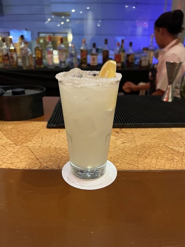 Margarita de limão, em Cancún